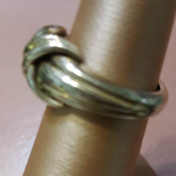 *SOLD* Tiffany & Co. Solid SS Atlas Signature X Ring Size 4.5 - Picture 4 of 7